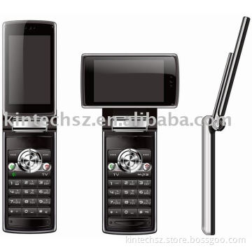 TV mobile phone V866, Dual cards&amp; Dual standby and Dual bluetooth, FM